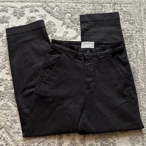 Everlane straight leg crop pants size 4
